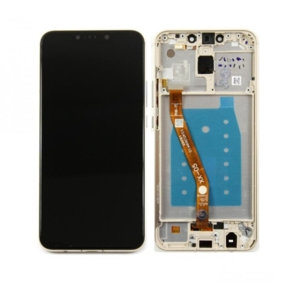 Huawei Mate 20 Lite (SNE-LX1/ SNE-L21) Display lcd + Frame - Gold Compatible