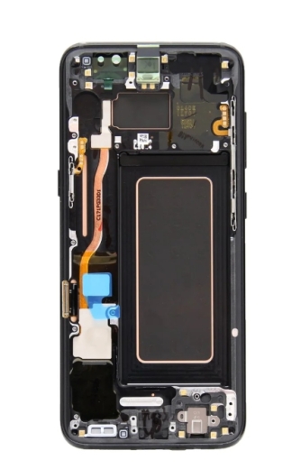 Samsung Galaxy S8 G950F Display lcd and Digitizer With Frame Black Service Pack