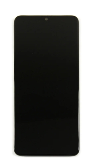 Samsung Galaxy A20s A207F Display lcd And Digitizer With Frame Black Service Pack