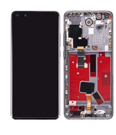 Huawei P40 Pro Display LCD And Digitizer With Frame Black OEM