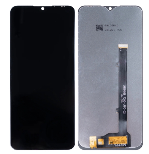 ZTE Blade V30 Vita Display And Digitizer Without Frame Black OEM