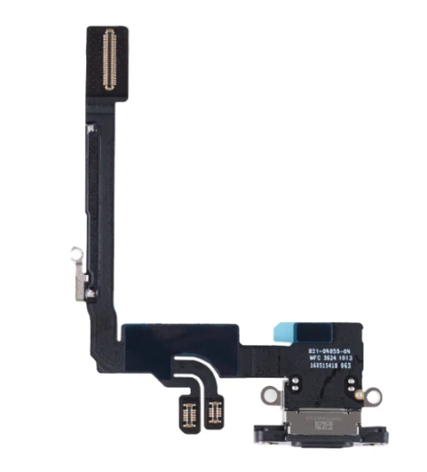 For iPhone 16 Pro System Charging Board ladebusche Black Titanium