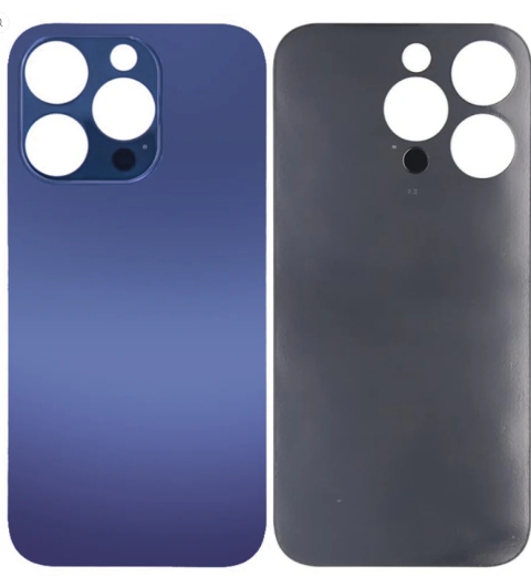 For iPhone 14 Pro Max Extra Glass, Akkudekel Purple