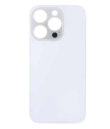 For iPhone 14 Pro Max Extra Glass, Akkudekel Silver