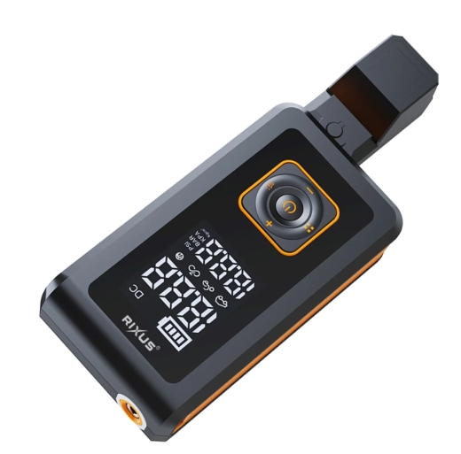 Rixus RXAP05 4 In 1 Air Pump With Jump Starter Black