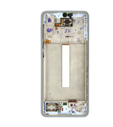 Samsung Galaxy A33 5G A336B Display lcd And Digitizer With Frame Awesome Blue Service Pack