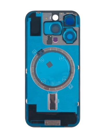 iPhone 16 Pro Extra Glass Akkudeckel Without NFC, Enlarged Camera Frame Desert Titanium