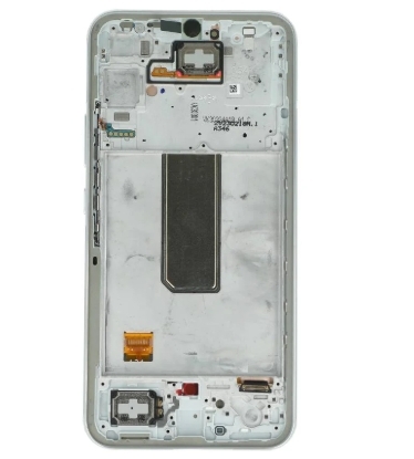 Samsung Galaxy A34 5G A346B Display lcd And Digitizer With Frame Silver Service Pack