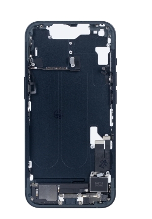 For iPhone 14 Complete Housing Incl. All Small Parts Without Battery And Back Camera Black