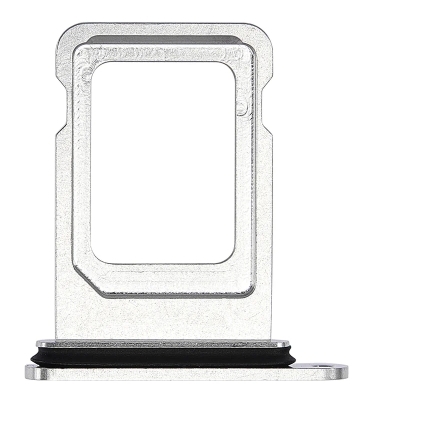 For iPhone 14 Pro Sim Holder Silver