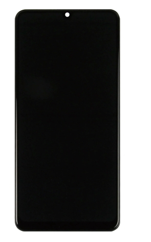 Samsung Galaxy M32 M325F Display lcd And Digitizer With Frame Black Service Pack