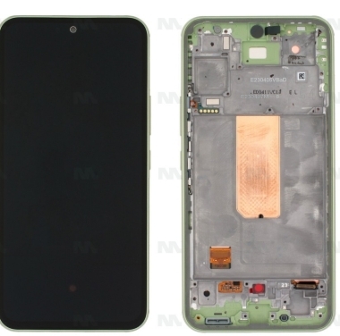 Samsung Galaxy A54 5G A546B Display lcd And Digitizer With Frame Lime Service Pack