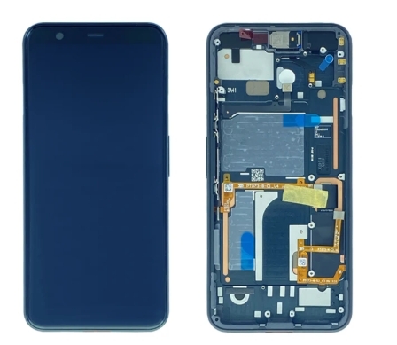 Google Pixel 4 Display lcd And Digitizer With Frame Just Black SOFT-OLED