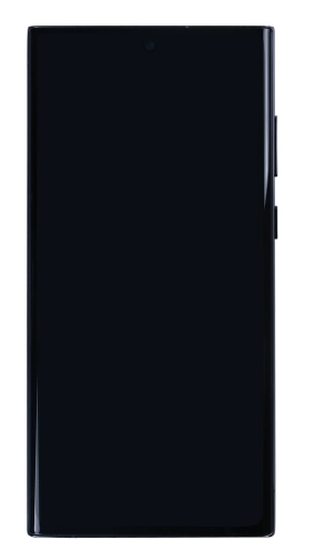 Samsung Galaxy S22 Ultra 5G S908B Display lcd And Digitizer With Frame Phantom Black SOFT-OLED