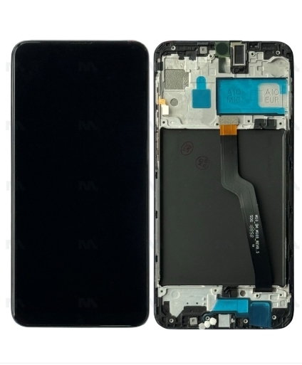 Samsung Galaxy A10 A105F, M10 M105F Display lcd And Digitizer With Frame Black OEM
