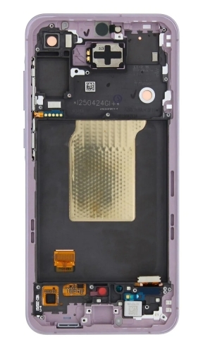 Samsung Galaxy A55 A556B Display lcd And Digitizer With Frame Lilac Service Pack