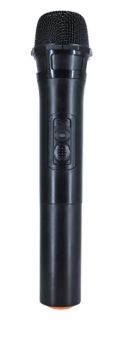 Denver Bluetooth-Lautsprecher BPS-458, schwarz, mit RGB-Beleuchtung, 4h Akkulaufzeit, 100 W