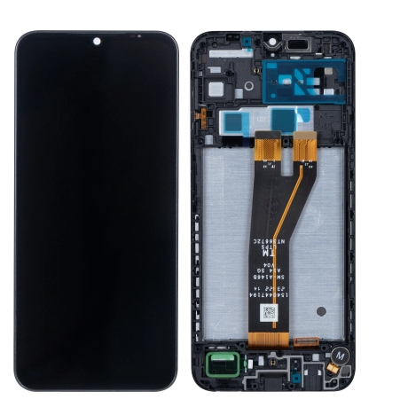 Samsung Galaxy A14 5G A146P Display lcd And Digitizer With Frame Black Service Pack