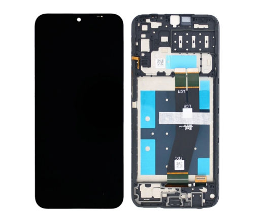 Samsung Galaxy A14 A145F Display lcd And Digitizer With Frame Black Service Pack