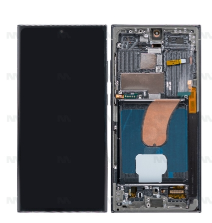 Samsung Galaxy S23 Ultra S918B Display lcd And Digitizer With Frame Green SOFT-OLED