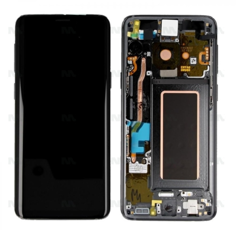 Samsung Galaxy S9 (SM-G960F) GH97-21697EC / GH97-21696C Display lcd Complete - Titanium Grey