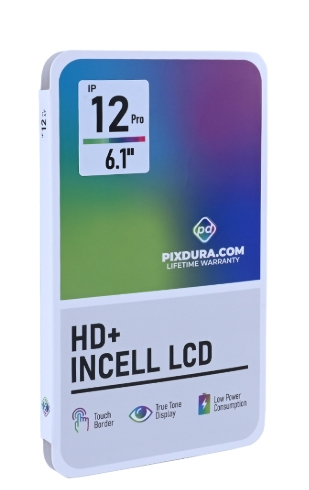 PIXDURA For iPhone 12, 12 Pro Display And Digitizer In-Cell HD+