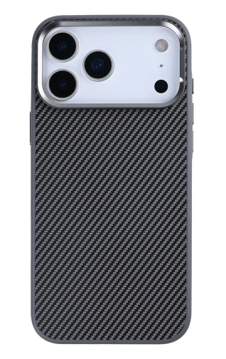 Rixus Mag Carbon With MagSafe For Apple iPhone 17 Pro Max Titanium Grey