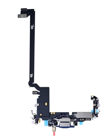 For Apple iPhone 17 Pro Max System Charging Flex Deep Blue Pulled ladebuschse