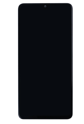 Samsung Galaxy A41 A415F Display lcd And Digitizer With Frame Prism Crush Black Refurbished