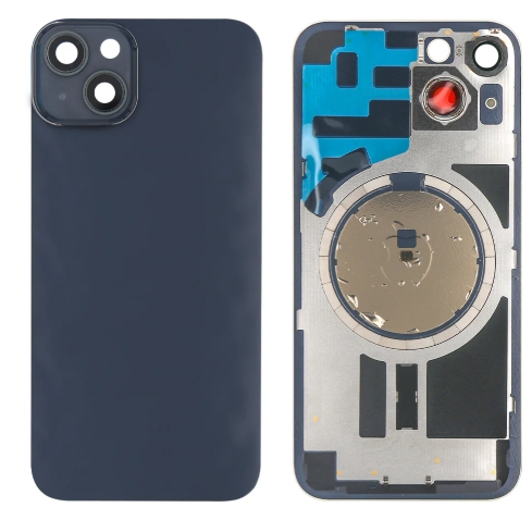 For iPhone 14 Plus Extra Glass Midnight (Enlarged Camera Frame)