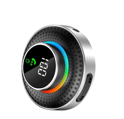 Rixus RXBT23 Bluetooth 5.0 And AUX Receiver Black