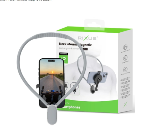 Rixus RXHM01 Neck Mount Magnetic Black