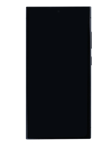 Samsung Galaxy S24 Ultra S928B Display lcd And Digitizer With Frame Titanium Black Soft-OLED