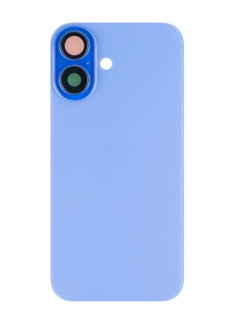 iPhone 16 Extra Glass Without NFC, Enlarged Camera Frame Ultramarine