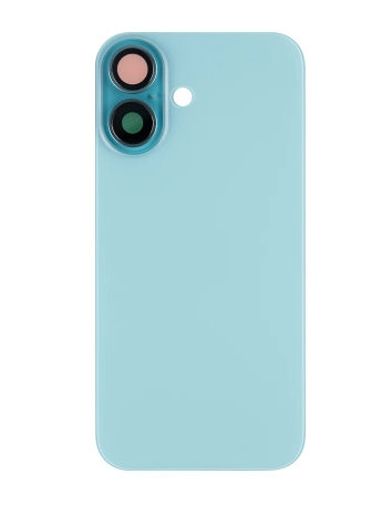 iPhone 16 Extra Glass Without NFC, Enlarged Camera Frame Teal