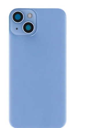 For iPhone 14 Extra Glass Blue (Enlarged Camera Frame) Akkudeckl