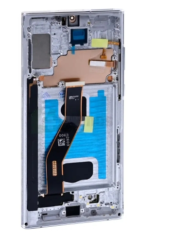 Samsung Galaxy Note 10 Plus N975F Display And Digitizer With Frame Aura White Soft-OLED