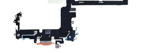 Apple iPhone 17 Pro System Charging Flex Cosmic Orange Pulled