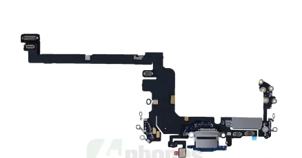 Apple iPhone 17 Pro System Charging Flex Deep Blue Pulled