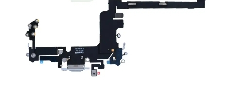 Apple iPhone 17 Pro System Charging Flex Silver Pulled