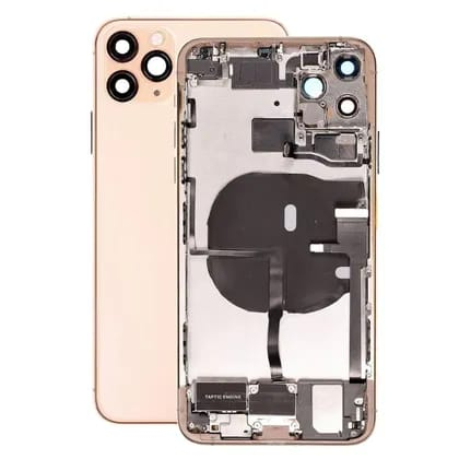 For Apple iPhone 11 Pro Housing With Small Parts Gold OEM