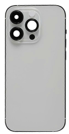 For Apple iPhone 14 Pro Housing Gehäuse With Small Parts Silver OEM