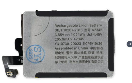 For Apple Watch Series 6 (40mm) Battery Akku OEM