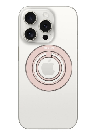 Rixus RXPH30G MagGo Magnetic Ring Holder Titanium Gold