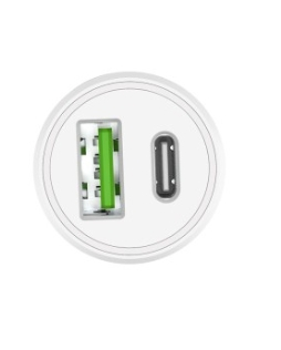 Rixus RXCC15 2-Port 20W USB-C Car Charger