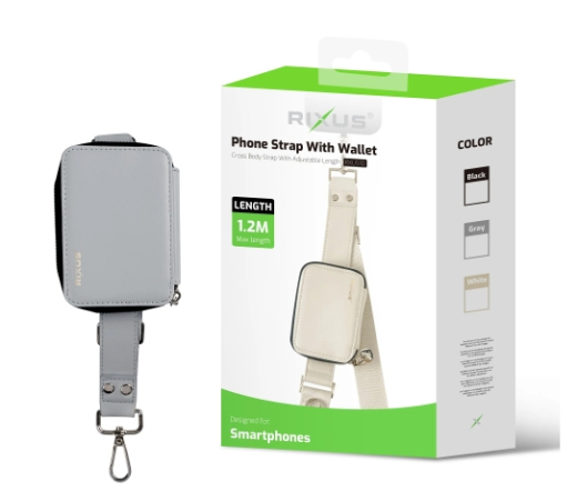 Rixus RXUS10G Utility Phone Strap Grey