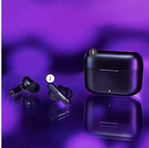 Digitale draadloze stereo oortelefoon RZ-B110W