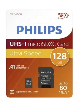 Philips FM12MP45B/00 Speicherkarte 128 GB MicroSDXC UHS-I Klasse 10