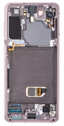 Samsung Galaxy S21 5G G991B Display And Digitizer With Frame Phantom Violet Service Pack