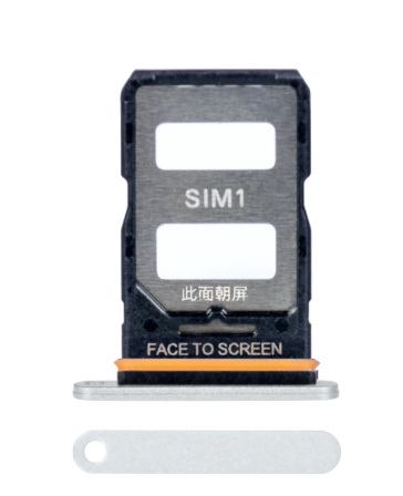 Xiaomi Redmi Note 12 Pro Plus Sim Card Holder White OEM